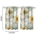 thumbnail image 4 of Fall Kitchen Curtains 39 Inch Short - 32Panel Set, Autumn Harvest Print, Rod Pocket Window Treatment for Thanksgiving, Farmhouse, Cafe, Living Room - Machine Washable, 4 of 4