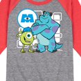 thumbnail image 3 of Monsters Inc. - Mike And Sully - Toddler & Youth Raglan Graphic T-Shirt, 3 of 6