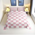 thumbnail image 1 of Erosebridal Plaid Buffalo Bedding King Comforter Set, Checkered Down Comforter, Rectangle Room Decor, Reversible 3-Piece, 1 of 8
