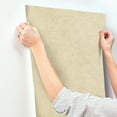 thumbnail image 4 of Chesapeake Homespun Light Brown Textured Wallpaper, 20.5-in by 33-ft, 4 of 5