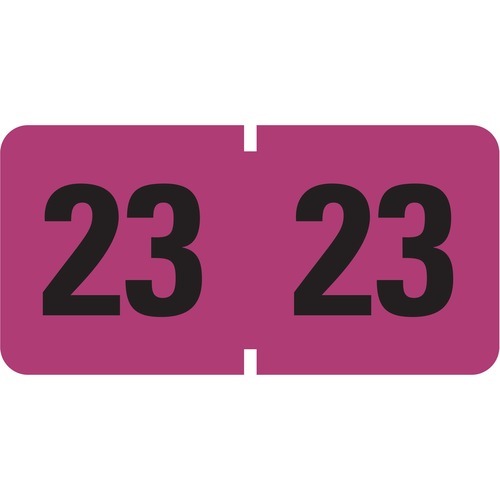 Smead ETYJ ColorCoded Year Labels 3/4" Height x 1 1/2" Width