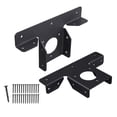 thumbnail image 2 of Soportes de pérgola Zulema 3 vías color negro 2 uds, 2 of 8