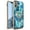 Ocean, variant on i-Blason Cosmo Snap Case Designed for iPhone Xs (2018) / iPhone X (2017), Slim with Built-in 360° Rotatable Ring Holder Kickstand Supports Car Mount (Marble)