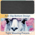 thumbnail image 4 of Alpaca Square Desk Pad Mouse Pad, 8.3x9.8 Inch Non-Slip Rubber Bottom Printed Mousepad for Office and Gaming, 4 of 6