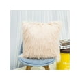 thumbnail image 2 of Super Soft Plush Square Throw Pillow Covers Home Decorative Bedroom Room Sofa Chair Car Cushion Case, 2 of 3
