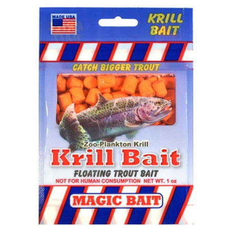 Magic Bait Trout Bait, Orange (Best Bait For Hatchery Trout)