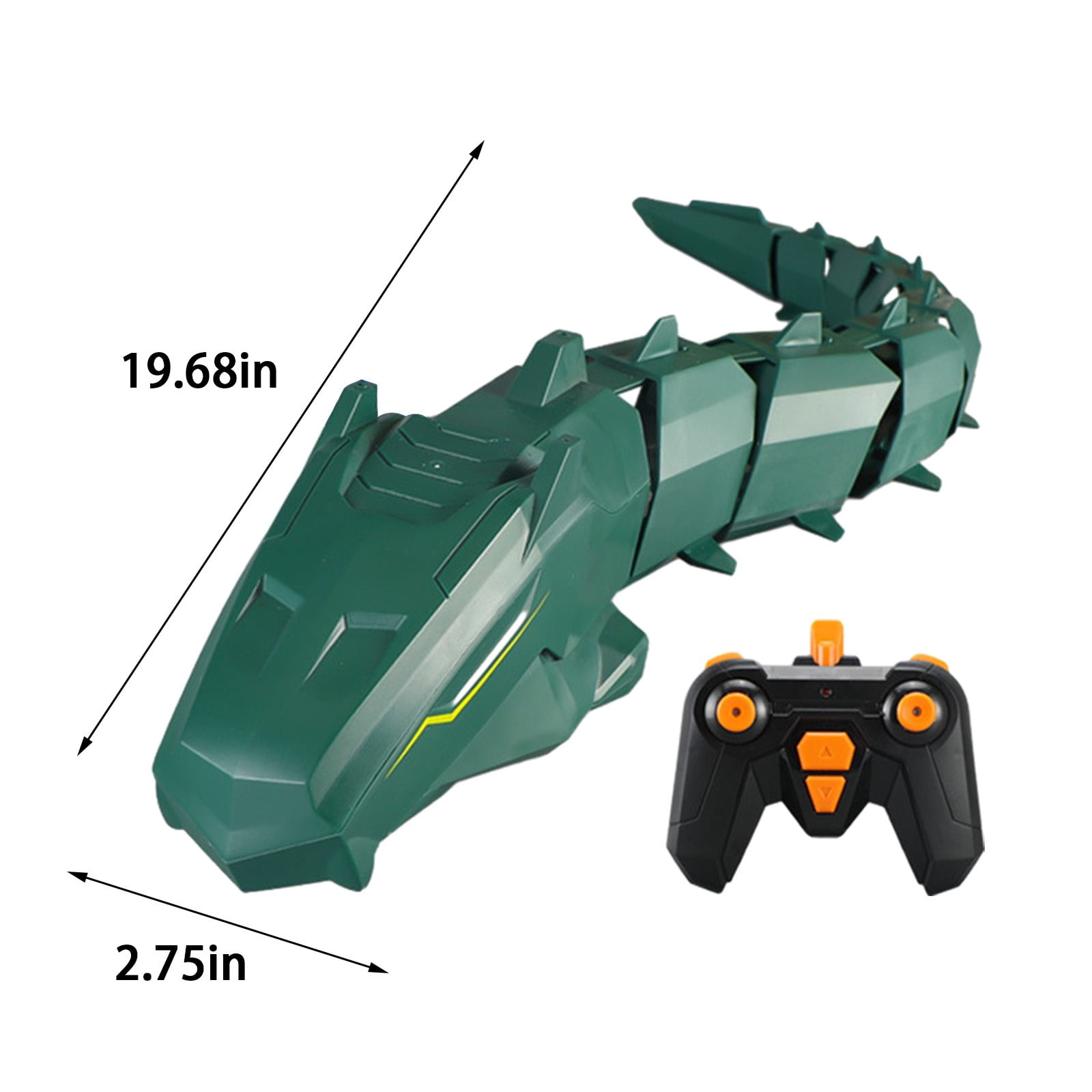 bxhwj Remote Control Mechanical Snake Toy with Rechargeable Battery, Swimming Water Pool Toy with 2.4G Remote Control, Simulation Snake for Kids Outdoor Bath Time Play