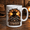 Black, variant on Cowboy Mug Western Coffee Cup with Rustic Outlaw Design, Western Cowboy Gift
