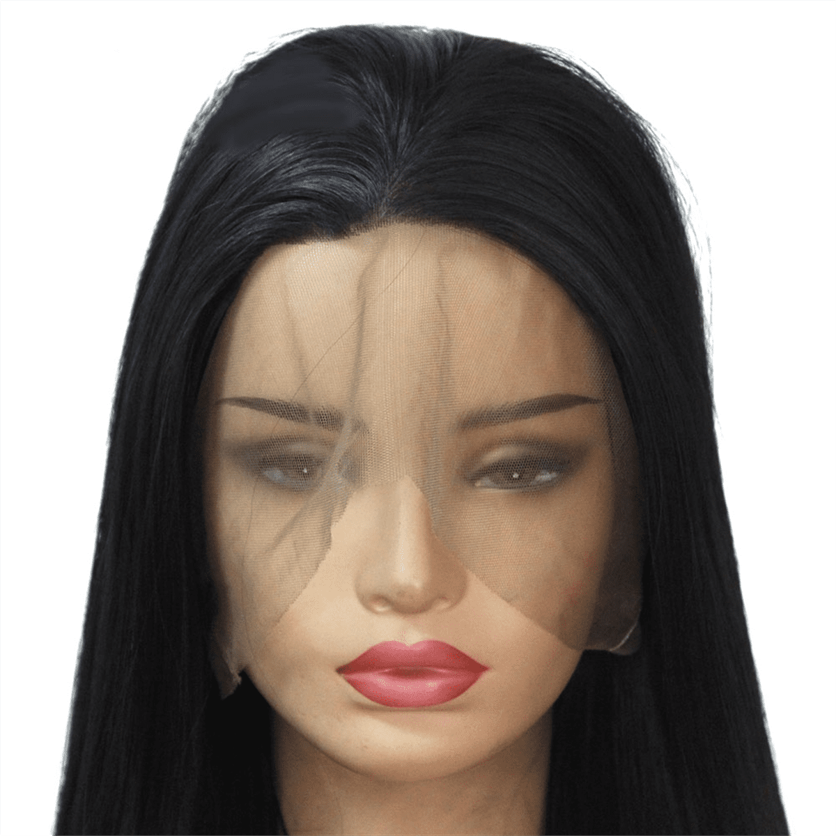 20 Inch Full Lace Wig Bone Straight Human-Hair Wigs for  display picture 2