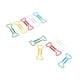 thumbnail image 5 of 200 clips de papel de metal multicolor con forma de hueso., 5 of 7