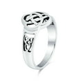 thumbnail image 2 of Bling Jewelry Womens Best Friends BFF Love Knot Celtic Infinity Band Silver Ring, 2 of 5