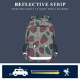 thumbnail image 4 of ALAZA Strawberry Fruit Laptop Backpack Purse Travel Bag Casual School Bookbag Rucksack for Women Men, 4 of 6