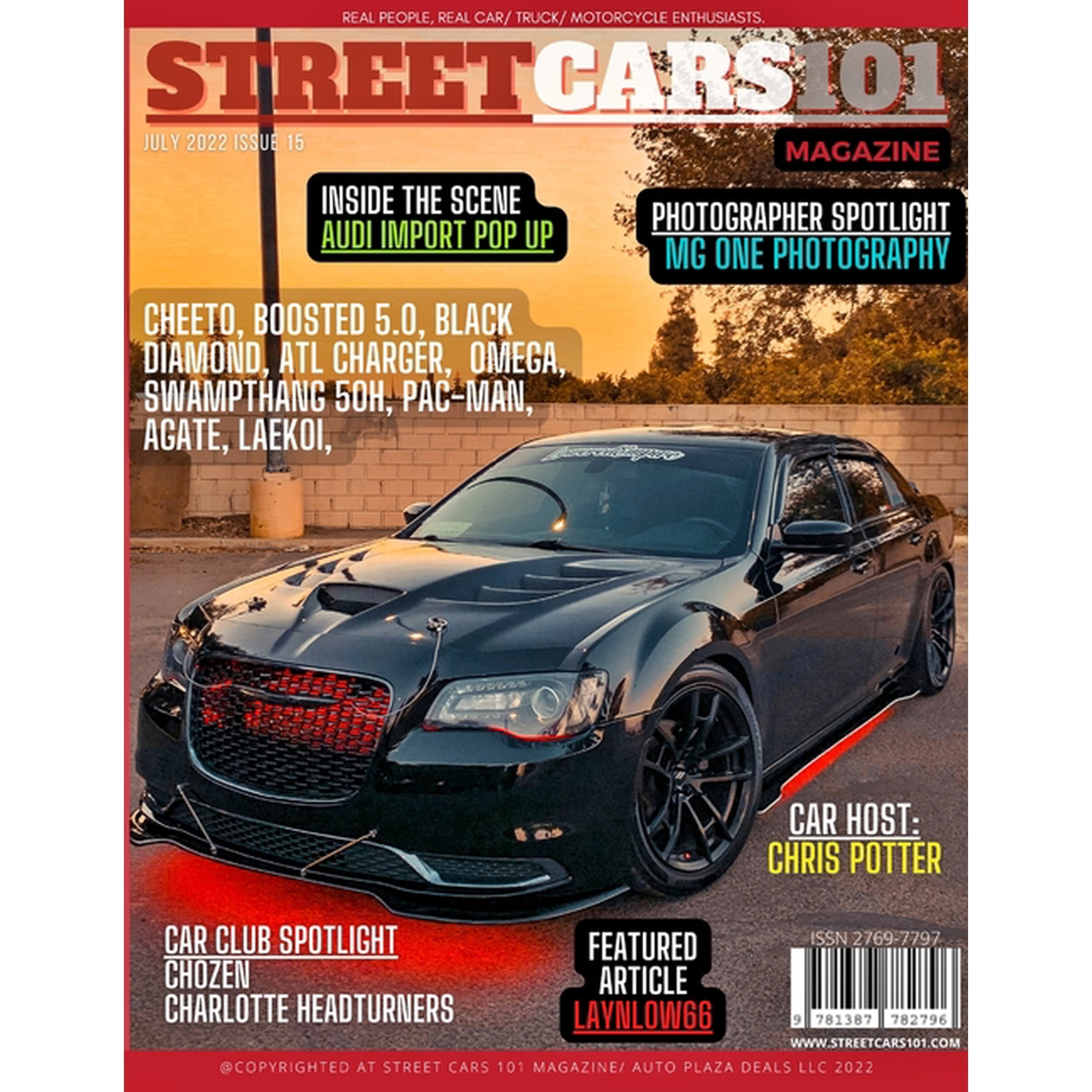 Street Cars 101 Magazine- July 2022 Issue 15, (Paperback)