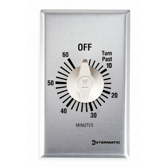 Intermatic Timer,Spring Wound, 0 to 60 min.  FF60M
