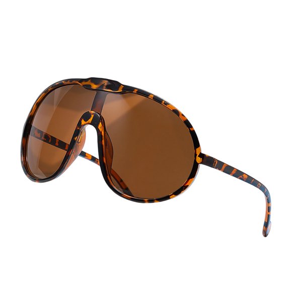 Glasses Cycling Eyewear for Outdoor Use Unisex Shield Sunglasses with Lightweight Aluminum Foldable Frame Ideal for Hiking and Everyday Wear