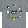 thumbnail image 3 of Pete The Cat - Things I Love - Toddler Short Sleeve Graphic T-Shirt, 3 of 6