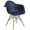 Navy, variant on Flash Furniture Alonza Series Green Plastic Chair with Wooden Legs
