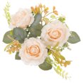 thumbnail image 4 of Candle Ring Wreath Tea Light Candle Ring Valentine's Day Wedding Table Centerpiece, 4 of 7