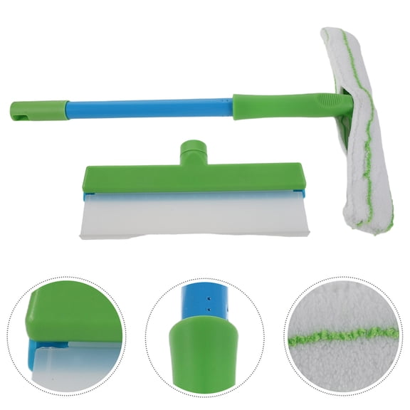Hytrove 2pcs Microfiber Car Cleaning Mop, Auto Detailing Wash Tool for Windshield, , Glass, Interior and Exterior Use