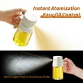 thumbnail image 2 of Oil Sprayer for Cooking, 6.8 OZ/ 200 ML Premium Oil Spray Bottle for Kitchen, Food-grade Olive Oil Sprayer, Portable Oil Mister for Air Fryer, kitchen, Outdoor BBQ and Camping (White), 2 of 7
