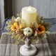 thumbnail image 4 of Decoraciones de Halloween, adornos de Halloween, regalos de Halloween, candelabros de calabaza, girasol, coronas aromáticas, círculos, suministros decorativos, decoraciones de mesa, candelabro de plás, 4 of 6