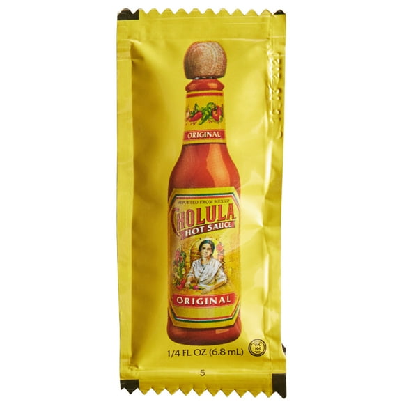 Cholula Sachet de Sauce Piquante Originale 0.25 oz - 200/caisse