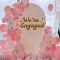 thumbnail image 3 of We are Engaged Sign Decal - He Asked She Said Yes Balloon Arch Decor Bride to Be Party Sign Backdrop Decoration Engagement Party Decorations (Engaged Decal), 3 of 7