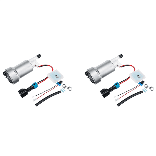 2X 12V 450LPH Fuel Pump Kit Accessories for Racing F90000274