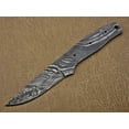 thumbnail image 5 of 4 Pieces Set of 7.5 and 8.25 inches Long Hand Forged Damascus Steel Blank Blade Skinning Knife Set, 3 to 4 inches Cutting Edge, Compact Pocket Knife Blanks, 5 of 5