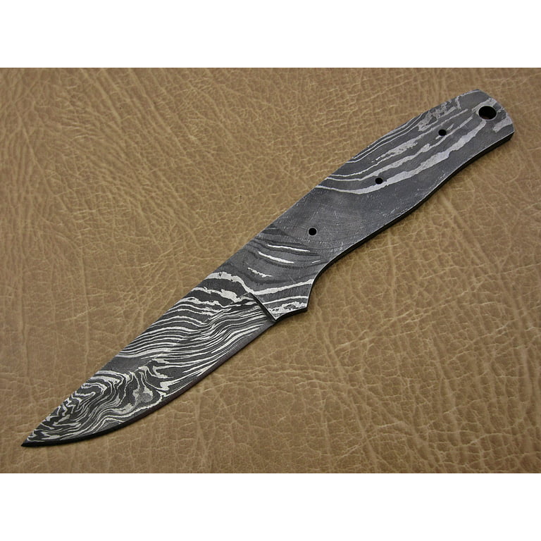 4 Pieces Damascus Steel Blank Blade Set, 7, 8, 9 and 9.5, inches Long Hand  Forged Blank Blade Skinning Knife Set, 2.5 to 4.5 inches Long Cutting Edge,  Compact Pocket Knife and Skinning Knife Blades - Damacus Depot, Inc.