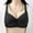 Black, variant on Sheghy Floral Back Hook Bra-Plus Size Wireless Comfort Everyday Bra/Sport Bras Woman,Beige