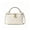 White, variant on RUMANLAND Women's Brown Quilted Top Handle Crossbody Bag
