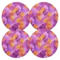 thumbnail image 2 of Artistic Abstract Patterns 15.4in Diameter PVC Plate Mat, Heat-Resistant and Cuttable, Kitchen Decor, 2 of 7