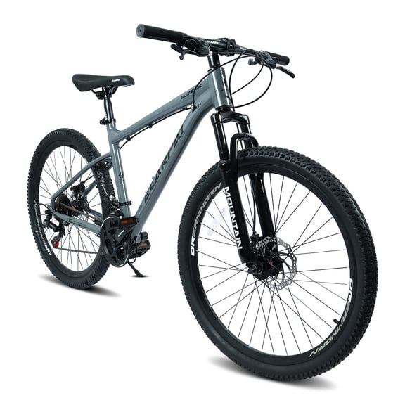 YDSM Ecarpat 26 Inch All-Terrain Mountain Bike with Disc Brakes 21-Speed Drivetrain & Durable Carbon Steel Frame Ideal for Men and Women, Perfect for Trail Riding and Touring