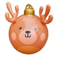 thumbnail image 3 of Adorno navideño inflable con forma de bola, ideal para fiestas, decoración navideña, colgante decorativo para entrada, patio o jardín., 3 of 8