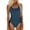 Dark Gray #006, variant on Women's Polka Dot One Piece Swimsuits Tummy Control Bathing Suits Vintage Retro Push Up Swimwear 2026, M