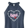 thumbnail image 3 of Bratz - Bratz Original Logo - Barbed Wire Heart - Juniors High Neck Tank Top, 3 of 5