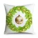 thumbnail image 1 of Fundas de almohada navideñas de bienvenida para sofá, decoración del hogar, Bolas brillantes doradas, Poinsettia, 40 cm, 45 cm, 50cm, 1 of 4