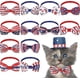 thumbnail image 1 of Corbatas patrióticas YONGSHENG ajustables para perros y mascotas 12 piezas con bandera, 1 of 5