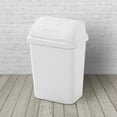 thumbnail image 5 of Sterilite 7.8 Gallon SwingTop Kitchen Wastebasket Trash Can, White(24 Pack), 5 of 10