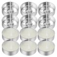 thumbnail image 1 of 1 Set Aluminum Tea Lights Cups Small Candles Containers Candles Jars with Candles Wicks, 1 of 3