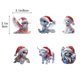 thumbnail image 3 of Adorno colgante navideño Fiudx Decoración del hogar plano Lindo, 3 of 5