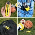 thumbnail image 4 of HOARBOEG Sports Ball Pump Kit - Portable Air Pump Two-Way Dual Action Inflatable Perfect for Basketballs, Soccer Balls and More - Professional with Needles and Flexible Hose, 4 of 5