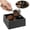 Black, variant on Silicone Espresso Knock Box, Quiet Non-Slip Coffee Puck Bin, Durable Barista Knock Box for Coffee Grounds, Universal Countertop Espresso Accessories(Black)