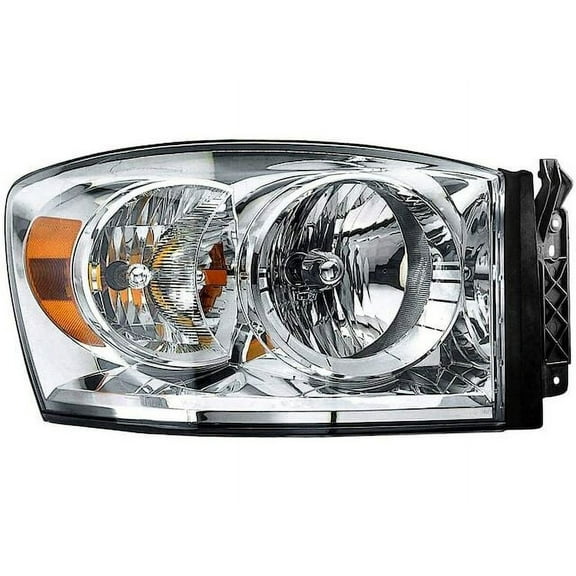 Right Passenger Side Headlight Assembly - Compatible with 2007 - 2009 Dodge Ram 1500 2008