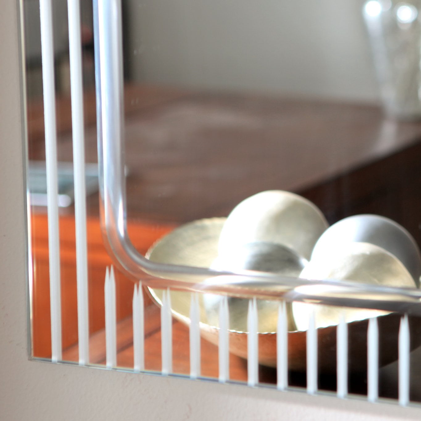 Frameless Deco Mirror