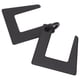 thumbnail image 2 of Ganchos S Negros, Anillo De Conexión De Metal Ganchos En Forma De S Resistentes Para Acampar Para Bolsas De Plantas, 2 of 8