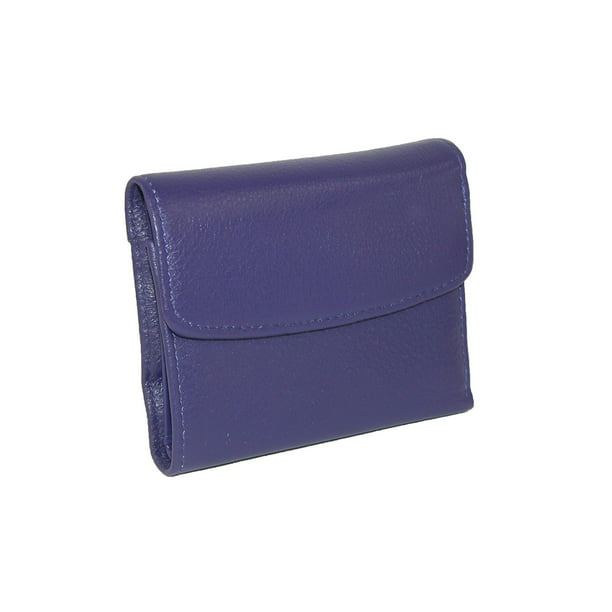 Buxton - Buxton Women's Leather Mini Tri-Fold Wallet - Walmart.com ...