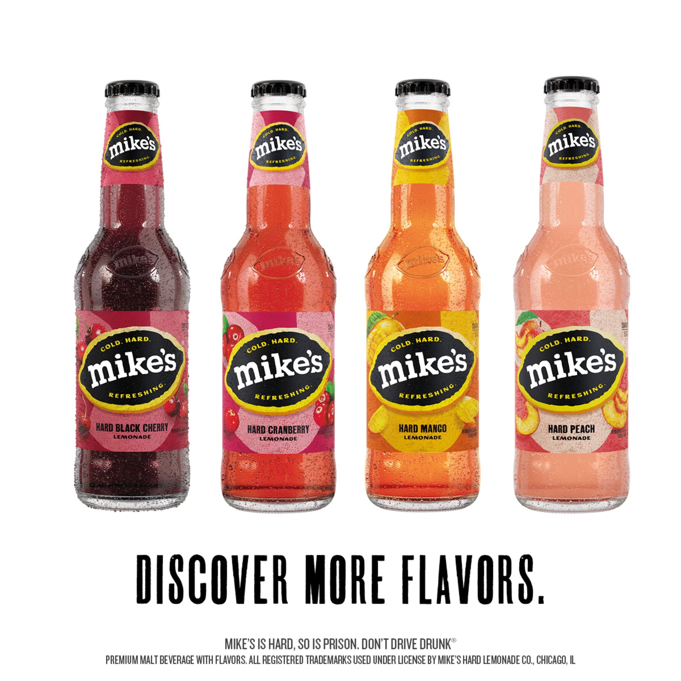Mike's Hard Lemonade Strawberry, 6 Pack, 11.2 fl oz Bottles, 5% ABV