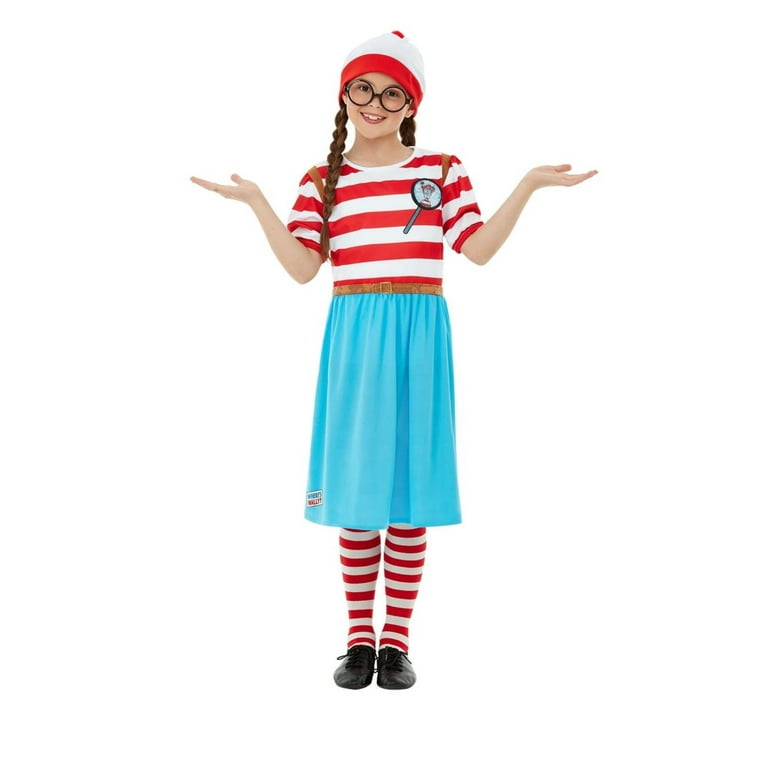 Wheres Wally? Wenda Deluxe Costume Child Red Wheres Wally? Wenda Deluxe Costume Child Red